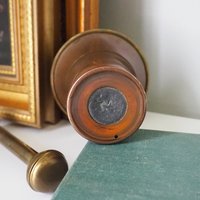 Vintage brass mortar and pestle | Heavy brass mortar | Vintage brass and copper mortar | Vintage mortar and pestle | Vintage kitchenware