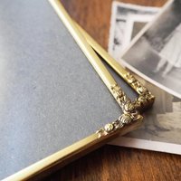 Set of two vintage photo frames | Vintage brass frames | Matching vintage frames | Vintage brass frame set | Vintage Jyden frames