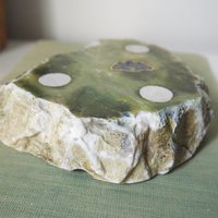 Vintage alabaster ashtray | Small alabaster ashtray | Genuine alabaster ashtray | Italian alabaster ashtray | Made in Italy