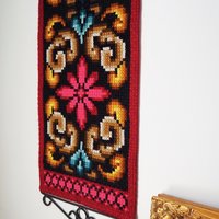 Vintage wall hanging | Scandinavian wall hanging | Traditional wall tapestry | Retro wall hanging | Made in Finland