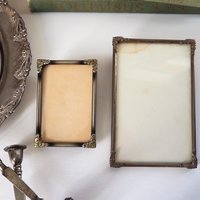Vintage silver plated home decor set | Alpacca silver spoons and plates | Vintage home accessories | Candlestick holders and photo frames