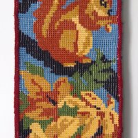 Vintage wall hanging | Squirrel wall tapestry | Cottage core wall hanging | Vintage wall tapestry | Squirrel wall hanging