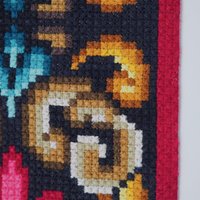 Vintage wall hanging | Scandinavian wall hanging | Traditional wall tapestry | Retro wall hanging | Made in Finland