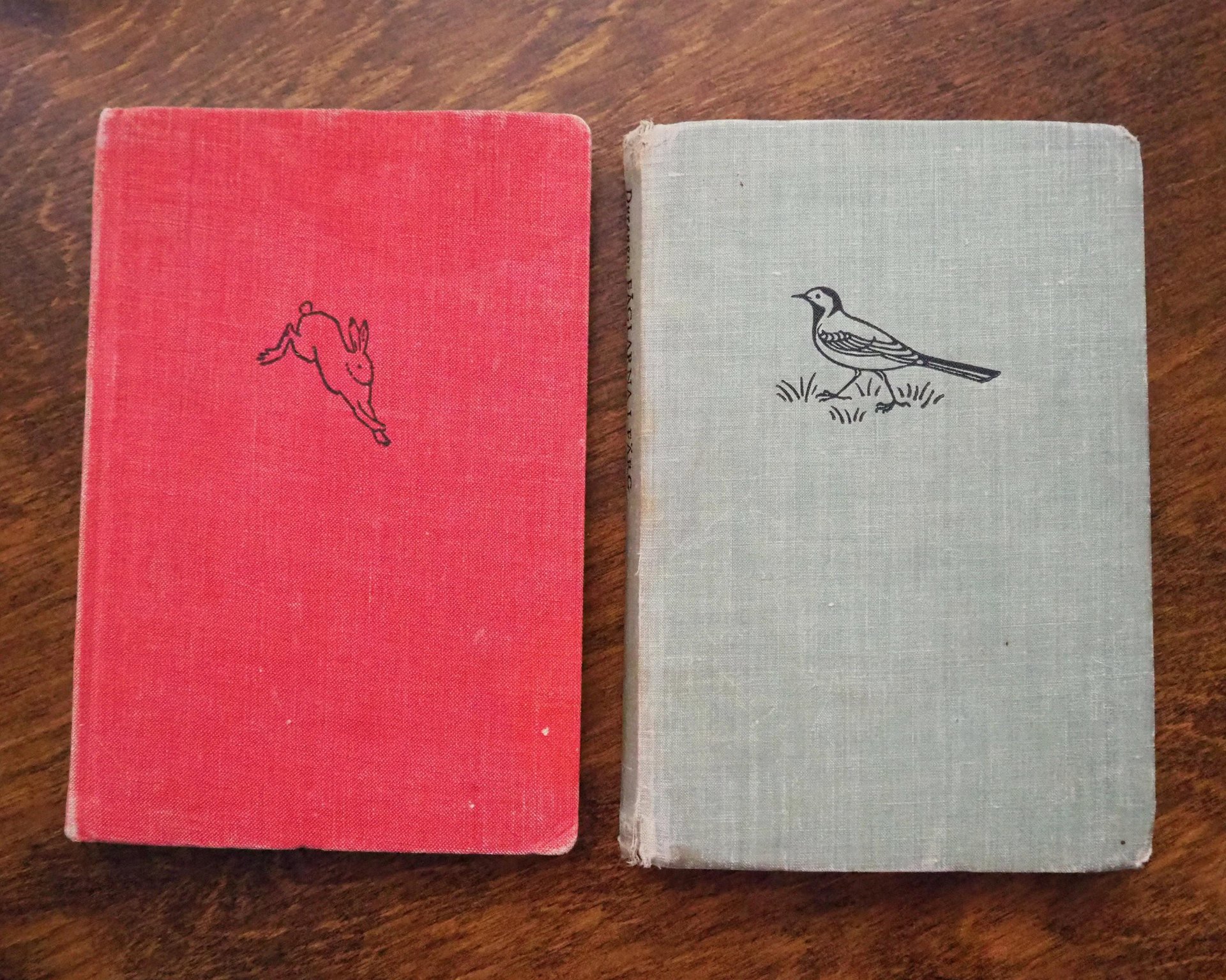 Vintage books | Scandinavian animal and bird books | Illustrated bird and animal books from 1950s | Vintage illustrations | Swedish books