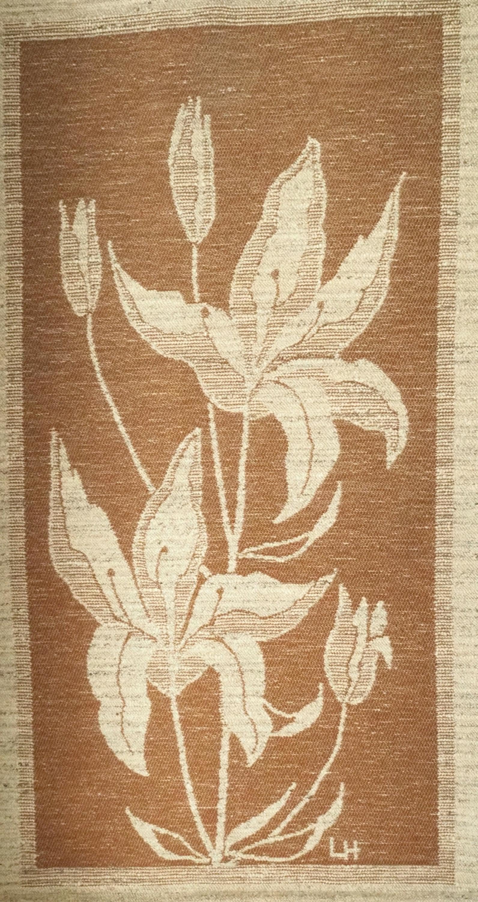 Vintage wall hanging | Scandinavian wall tapestry | Lapuan Kankurit wall hanging | Vintage wall tapestry | Finnish wall tapestry