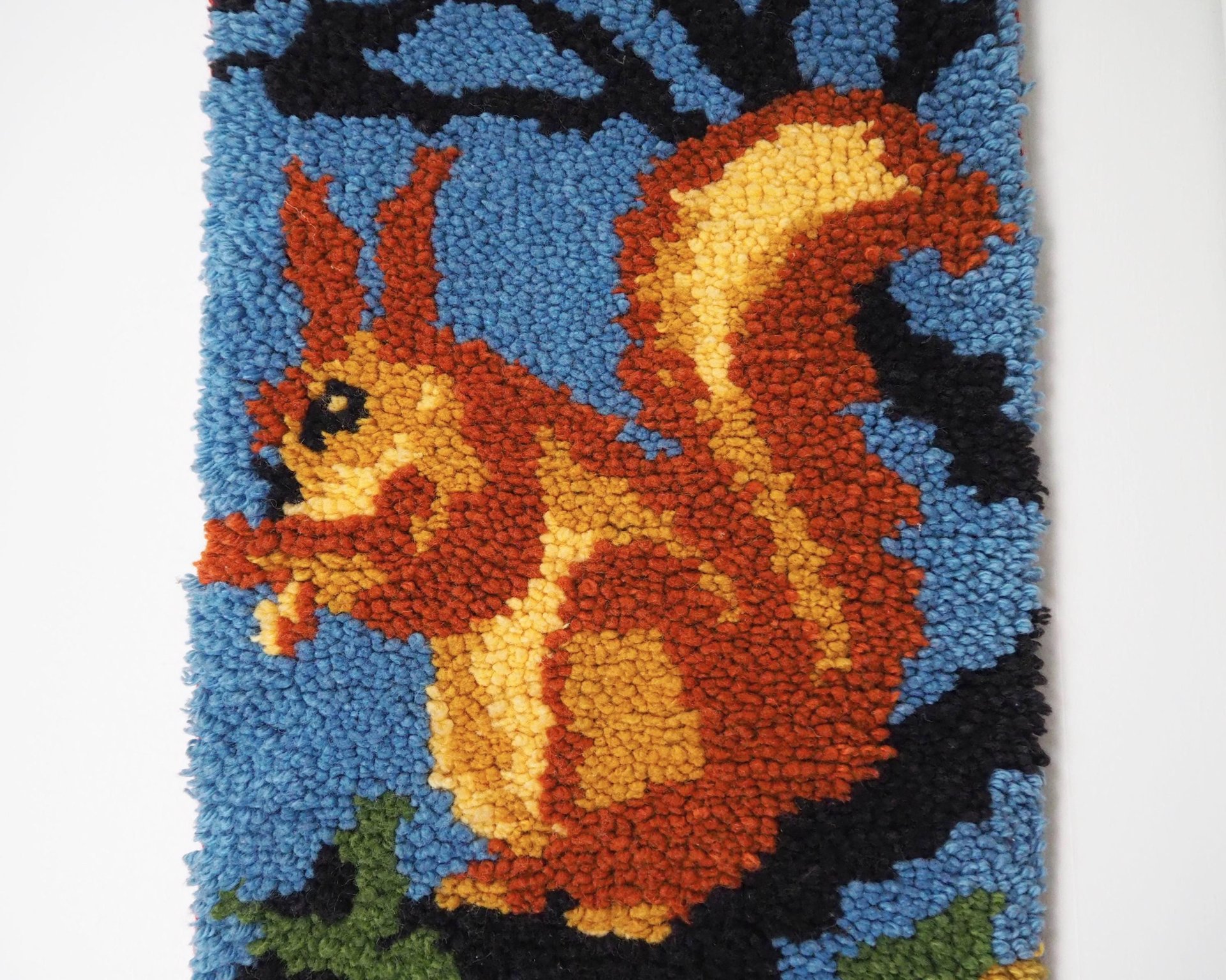 Vintage wall hanging | Squirrel wall tapestry | Cottage core wall hanging | Vintage wall tapestry | Squirrel wall hanging