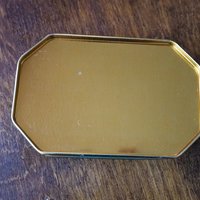 Vintage floral tin box | Floral tin box | Vintage storage box