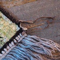 Vintage wall tapestry | Vintage gobelin wall rug | Landscape wall tapestry | Vintage wall rug