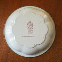 Vintage Daher Decorated Ware bowl | Vintage floral tin bowl | Vintage scalloped tin bowl