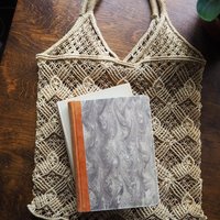 Vintage macrame bag | Macrame market bag | Macrame woven handbag | Boho macrame bag | Vintage market bag