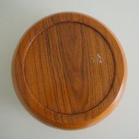 Vintage wooden bowl | Large teak fruit bowl | Large vintage teak bowl | Large wooden bowl
