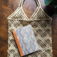 Vintage macrame bag | Macrame market bag | Macrame woven handbag | Boho macrame bag | Vintage market bag