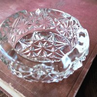Vintage ashtray | Vintage glass ashtray | Riihimäen Lasi | Made in Finland