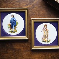 Vintage Staffordshire Ceramics wall art | Genuine Staffordshire Ceramics | Made in England | Ceramic wall art