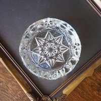 Vintage ashtray | Vintage glass ashtray | Riihimäen Lasi | Made in Finland