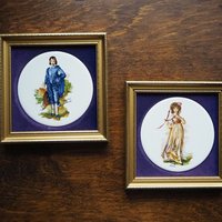 Vintage Staffordshire Ceramics wall art | Genuine Staffordshire Ceramics | Made in England | Ceramic wall art