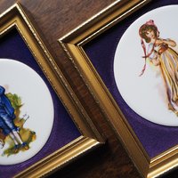Vintage Staffordshire Ceramics wall art | Genuine Staffordshire Ceramics | Made in England | Ceramic wall art