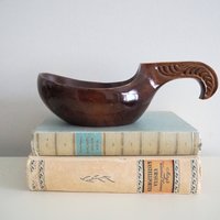 Vintage wooden bowl | Decorative bowl | Handcarved wooden bowl | Vintage wood bowl