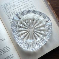 Vintage glass ashtray | Vintage ashtray | Glass ashtray | Small vintage ashtray