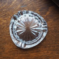 Vintage glass ashtray | Vintage ashtray | Glass ashtray | Small vintage ashtray
