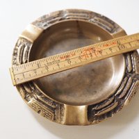 Vintage brass ashtray | Vintage ashtray | Brass ashtray