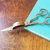 Vintage brass wick cutter | Brass candlewick scissors | Brass candlewick trimmer | Brass wick cutter | Vintage wick cutter
