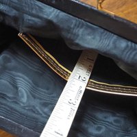 Vintage leather purse bag | Vintage leather bag | Black purse bag | Vintage leather clutch | Made in Finland | EJ Laukku