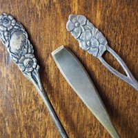 Vintage alpacca silver cake server | Vintage cake server | Alpacca silver cake server | Ornate cake server | Vintage pie server