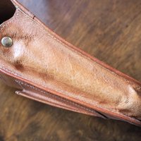 Vintage leather crossbody bag | Small crossbody bag | Vintage leather bag | Brown leather bag