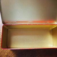 Vintage floral tin box | Floral tin box | Vintage storage box | 6 MB container Made in Great Britain