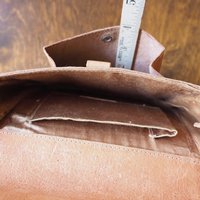 Vintage leather crossbody bag | Small crossbody bag | Vintage leather bag | Brown leather bag