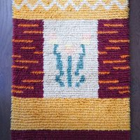 Vintage wall hanging | Scandinavian wall tapestry | Scandinavian wall hanging | Vintage wall tapestry | Handmade wall tapestry