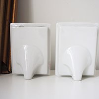 Set of two vintage ceramic photo frames | Ceramic photo frames | Matching ceramic frames | Vintage Japanese picture frames