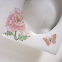 Set of two vintage ceramic photo frames | Ceramic photo frames | Matching ceramic frames | Vintage Japanese picture frames