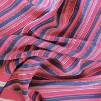 Vintage silk scarf | Striped silk scarf | Small vintage silk scarf | Silk scarf