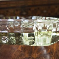 Vintage glass ashtray | Vintage ashtray | Glass ashtray | Triangle ashtray