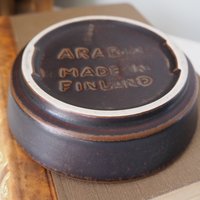 Vintage ceramic ashtray | Arabia Ruska ashtray | Vintage ashtray | Ceramic ashtray | Arabia ashtray | Made in Finland
