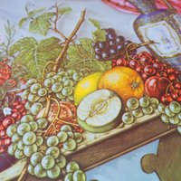 Vintage Daher Decorated Ware tray | Vintage floral tin tray | Vintage scalloped tin tray | Vintage tray | Made in England