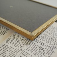 Vintage brass photo frame | Brass photo frame 15x20 cm | Brass picture frame | Vintage brass picture frame