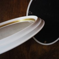 Set of two vintage picture frames | Oval photo frames | Vintage Jyden photo frames | Vintage photo frames