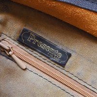 Vintage leather crossbody bag | Vintage leather bag | Light brown leather bag | Vintage handbag