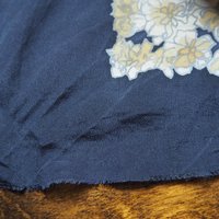 Vintage silk scarf | Floral silk scarf | Large vintage silk scarf | Square silk scarf