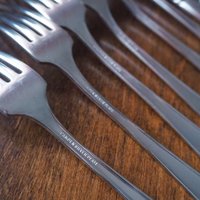 Vintage cutlery set for six | Silver plated cutlery set | Vintage silver plated forks and knives | Camden cutlery set