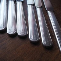 Vintage cutlery set for six | Silver plated cutlery set | Vintage silver plated forks and knives | Camden cutlery set