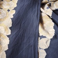 Vintage silk scarf | Floral silk scarf | Large vintage silk scarf | Square silk scarf