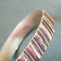 Vintage bangle bracelet | Silver tone bracelet | Vintage bangle | Silver tone bangle | Vintage boho bangle | Bangle bracelet