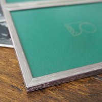 Vintage triple picture frame | Vintage silver plated photo frame | Jyden triple photo frame | Vintage hinged picture frame