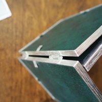 Vintage triple picture frame | Vintage silver plated photo frame | Jyden triple photo frame | Vintage hinged picture frame