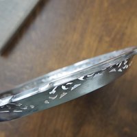 Vintage alpacca silver tray | Alpacca silver platter | Vintage serving tray | Small serving tray