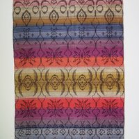 Vintage wall hanging | Ornamental wall hanging | Vintage wall textile | Retro wall hanging | Scandinavian wall hanging